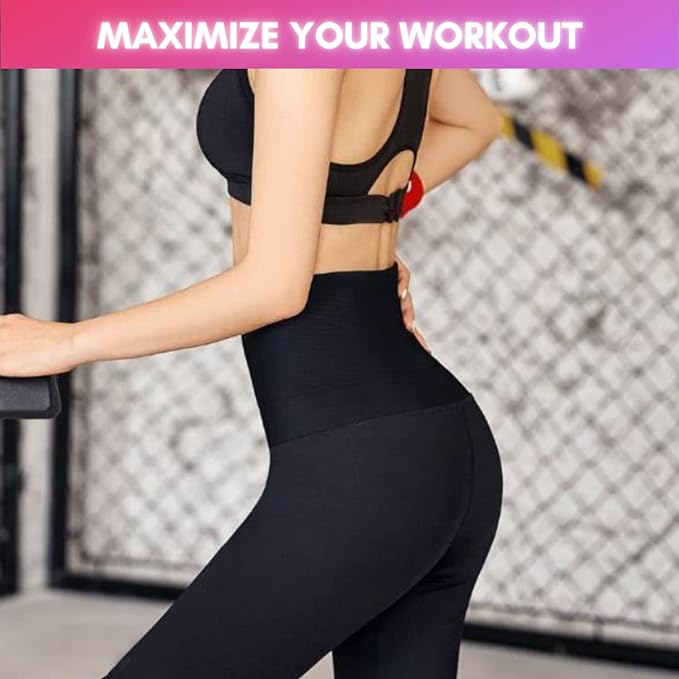 Sauna Sweat Shapewear Leggings Pants Workout Weight Loss Lower Body Shaper Sweatsuit Exercise Fitness Women